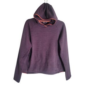 Stio Glide Power Stretch Hoodie Women's Size XL Huckleberry Jam Heather Outdoor